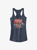 Stranger Things Toon Gang Girls Tank Top