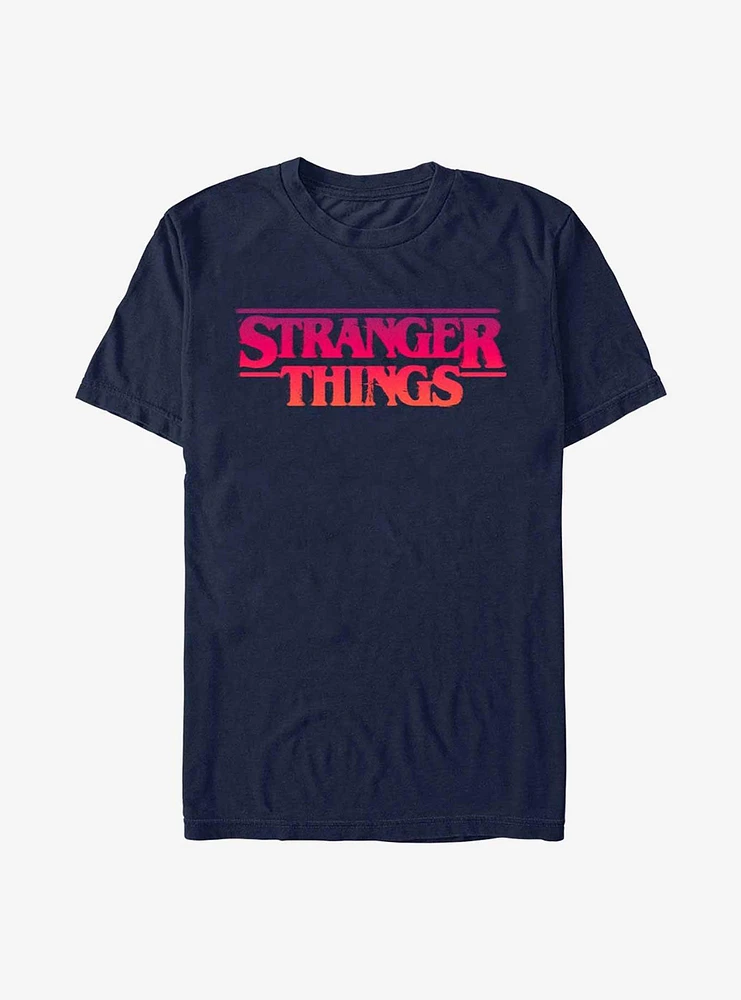 Stranger Things Grunge Logo T-Shirt