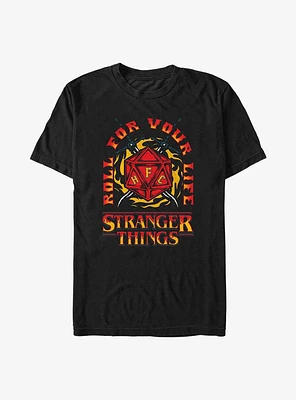 Stranger Things Fire And Dice T-Shirt