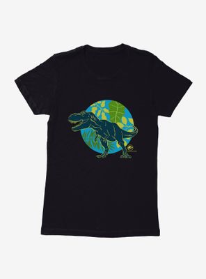 Jurassic World T-Rex Earth Habitat Womens T-Shirt