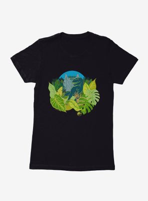 Jurassic World T-Rex Habitat Gate Womens T-Shirt