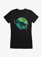 Jurassic World T-Rex Earth Habitat Girls T-Shirt