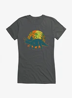 Jurassic World Triceratops Sunset Habitat Girls T-Shirt
