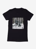 Jurassic World Dominion Forest Hunt Womens T-Shirt