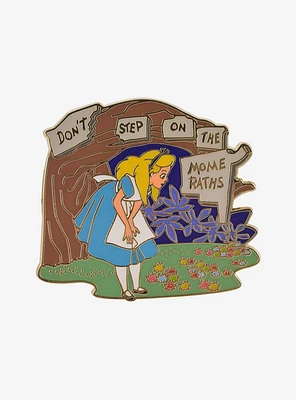 Disney Alice in Wonderland Mome Paths Enamel Pin - BoxLunch Exclusive