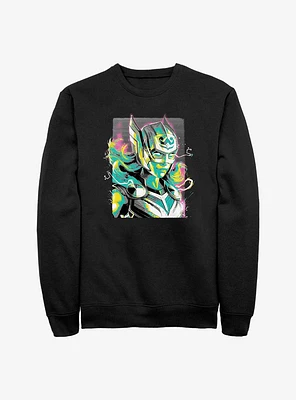 Marvel Thor: Love And Thunder Lady Thor Pastel Sweatshirt