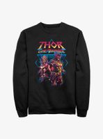 Marvel Thor: Love And Thunder Grunge Duo Sweatshirt