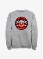 Marvel Thor: Love And Thunder New Asgard Hammers Badge Sweatshirt