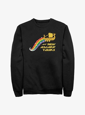 Marvel Thor: Love And Thunder New Asgard Tours Sweatshirt