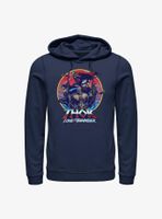 Marvel Thor: Love And Thunder Group Emblem Hoodie