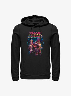Marvel Thor: Love And Thunder Grunge Duo Hoodie