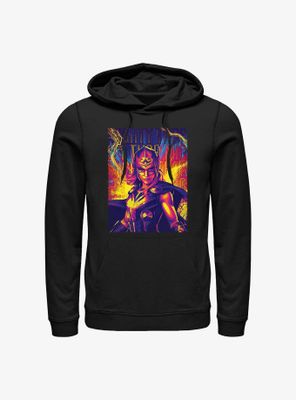 Marvel Thor: Love And Thunder Mighty Thor Lightning Hoodie