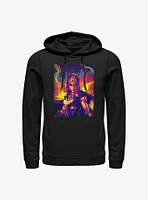 Marvel Thor: Love And Thunder Mighty Thor Lightning Hoodie