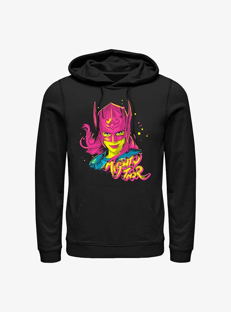 Marvel Thor: Love And Thunder Pop Art Mighty Thor Hoodie