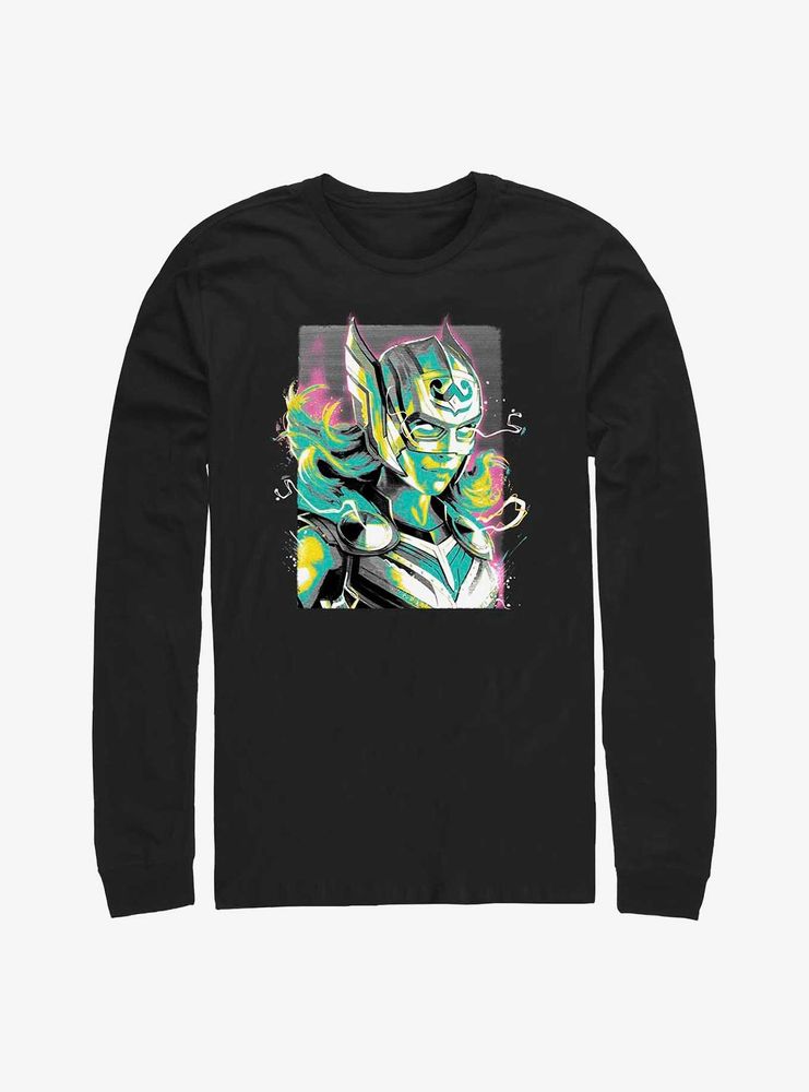 Marvel Thor: Love And Thunder Lady Thor Pastel Long Sleeve T-Shirt