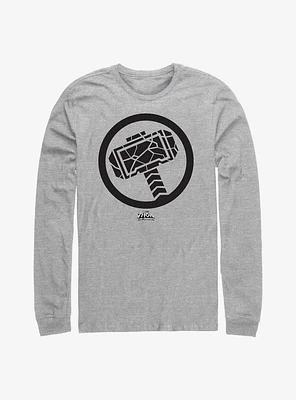 Marvel Thor: Love And Thunder Mjolnir Long Sleeve T-Shirt