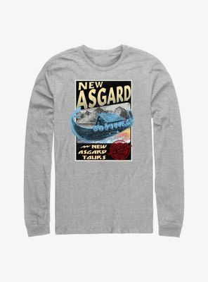 Marvel Thor: Love And Thunder New Asgard Tours Destination Long Sleeve T-Shirt