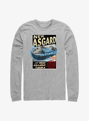 Marvel Thor: Love And Thunder New Asgard Tours Destination Long Sleeve T-Shirt