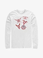 Marvel Thor: Love And Thunder New Asgard Symbols Long Sleeve T-Shirt