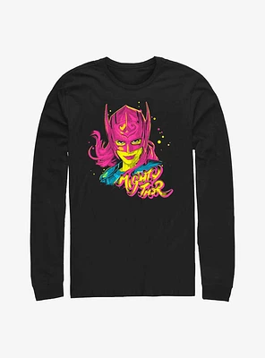 Marvel Thor: Love And Thunder Pop Art Mighty Thor Long Sleeve T-Shirt