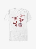 Marvel Thor: Love And Thunder New Asgard Symbols T-Shirt