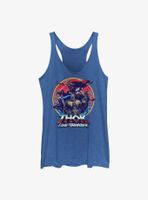 Marvel Thor: Love And Thunder Group Emblem Womens Tank Top