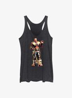 Marvel Thor: Love And Thunder Korg Paint Womens Tank Top