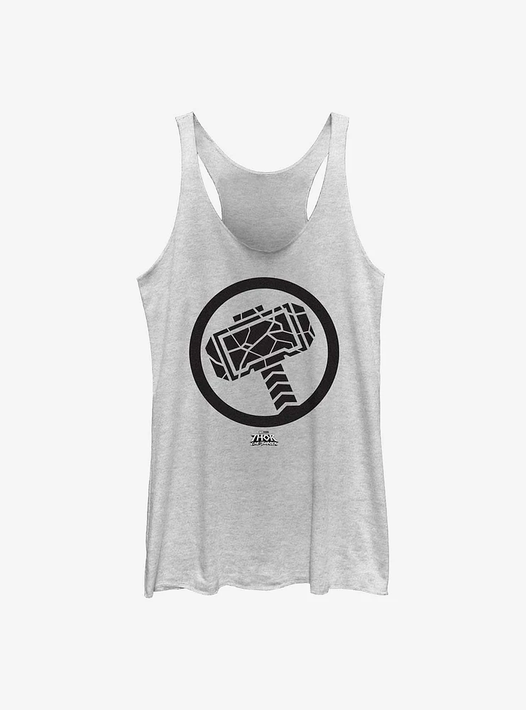 Marvel Thor: Love And Thunder Mjolnir Womens Tank Top