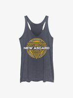 Marvel Thor: Love And Thunder Velkomnen Til New Asgard Badge Womens Tank Top