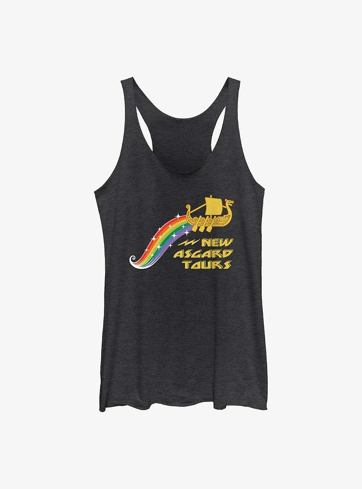 Marvel Thor: Love And Thunder New Asgard Tours Womens Tank Top