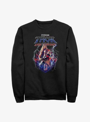Marvel Thor: Love And Thunder Rock On Sweatshirt