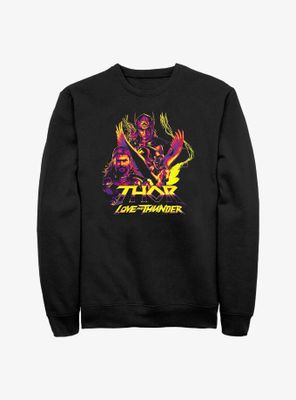 Marvel Thor: Love And Thunder Character Trio Sweatshirt
