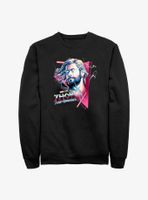 Marvel Thor: Love And Thunder Retro God Sweatshirt