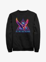 Marvel Thor: Love And Thunder All Hail King Valkyrie Badge Sweatshirt