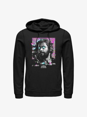 Marvel Thor: Love And Thunder Glitch Thor Hoodie