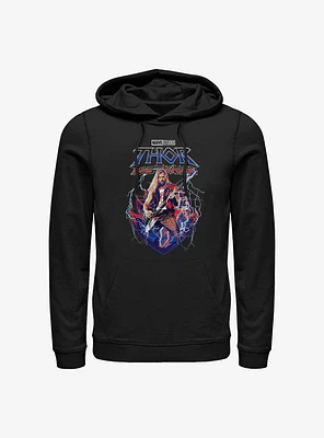 Marvel Thor: Love And Thunder Rock On Hoodie
