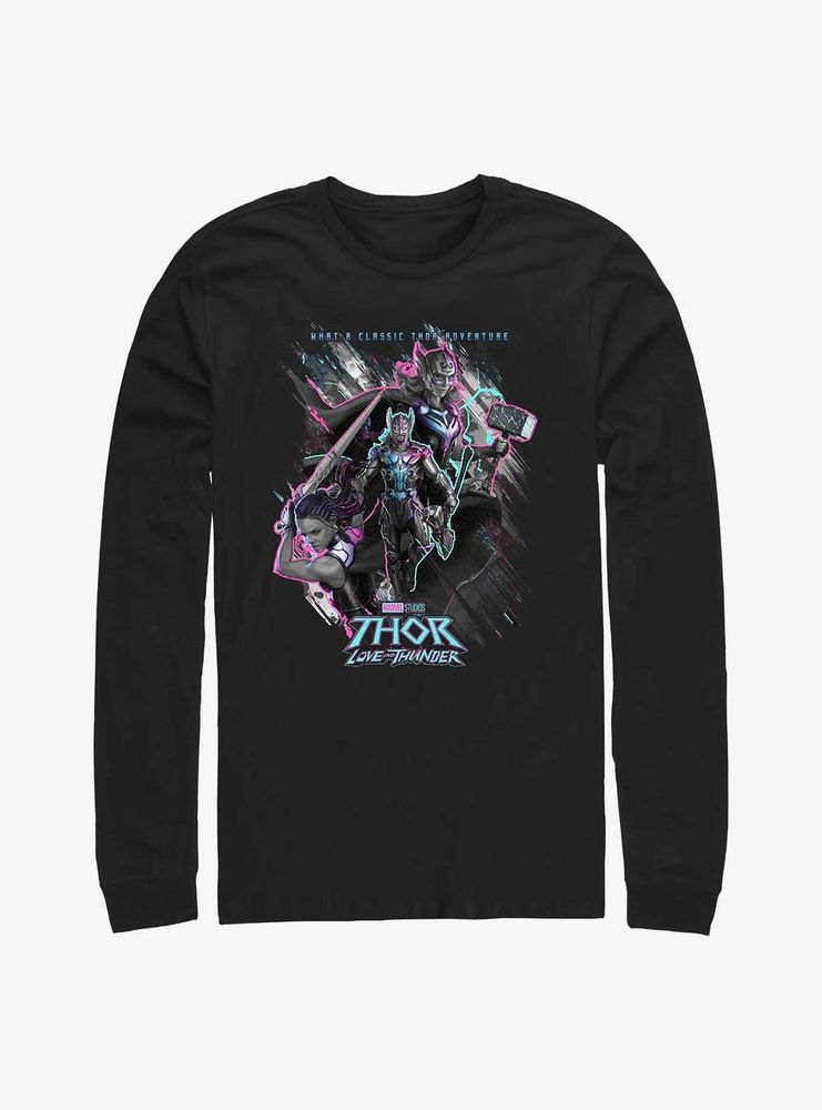 Marvel Thor: Love And Thunder Classic Adventure Long Sleeve T-Shirt