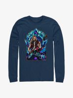 Marvel Thor: Love And Thunder Stained Glass Rocker Long Sleeve T-Shirt