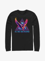 Marvel Thor: Love And Thunder All Hail King Valkyrie Badge Long Sleeve T-Shirt