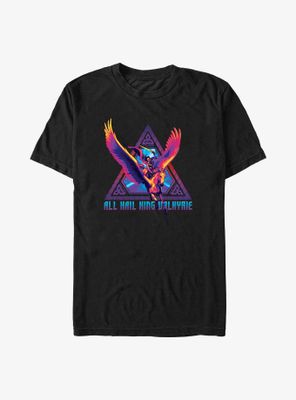 Marvel Thor: Love And Thunder All Hail King Valkyrie Badge T-Shirt