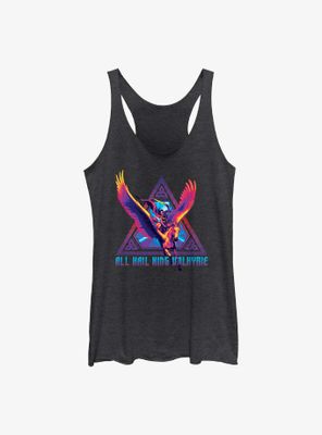 Marvel Thor: Love And Thunder All Hail King Valkyrie Badge Womens Tank Top