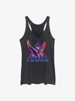 Marvel Thor: Love And Thunder All Hail King Valkyrie Badge Womens Tank Top