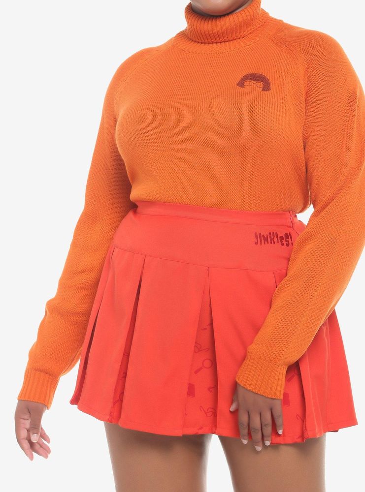 Scooby-Doo! Velma Turtleneck Girls Sweater Plus