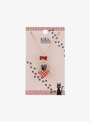 Studio Ghibli Kiki's Delivery Service Jiji Basket Necklace