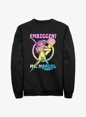 Marvel Ms. Gradient Sweatshirt