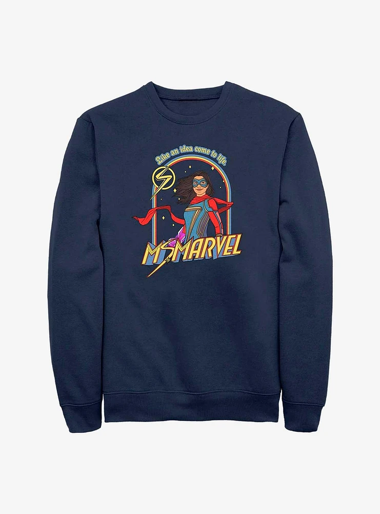 Marvel Ms. Retro MsMarvel Sweatshirt