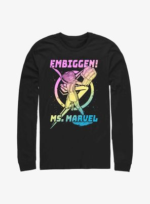 Marvel Ms. Gradient Long-Sleeve T-Shirt