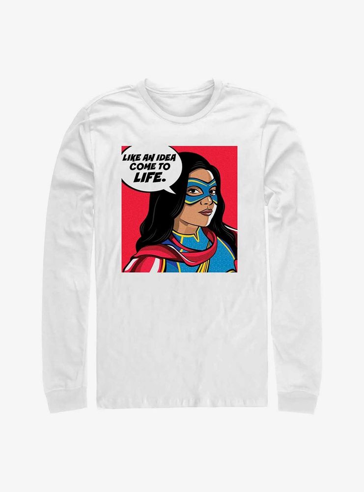 Marvel Ms. Idea Come To Life Long-Sleeve T-Shirt