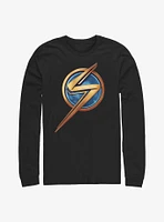 Marvel Ms. Logo Icon Long-Sleeve T-Shirt