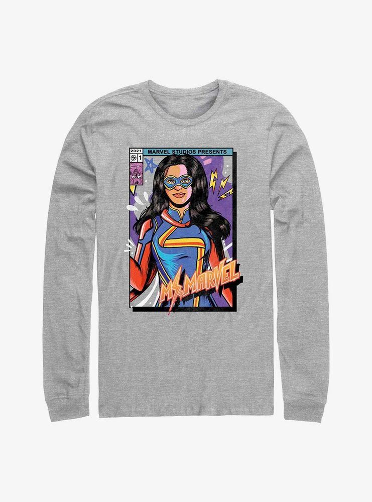 Marvel Ms. Cover Long-Sleeve T-Shirt